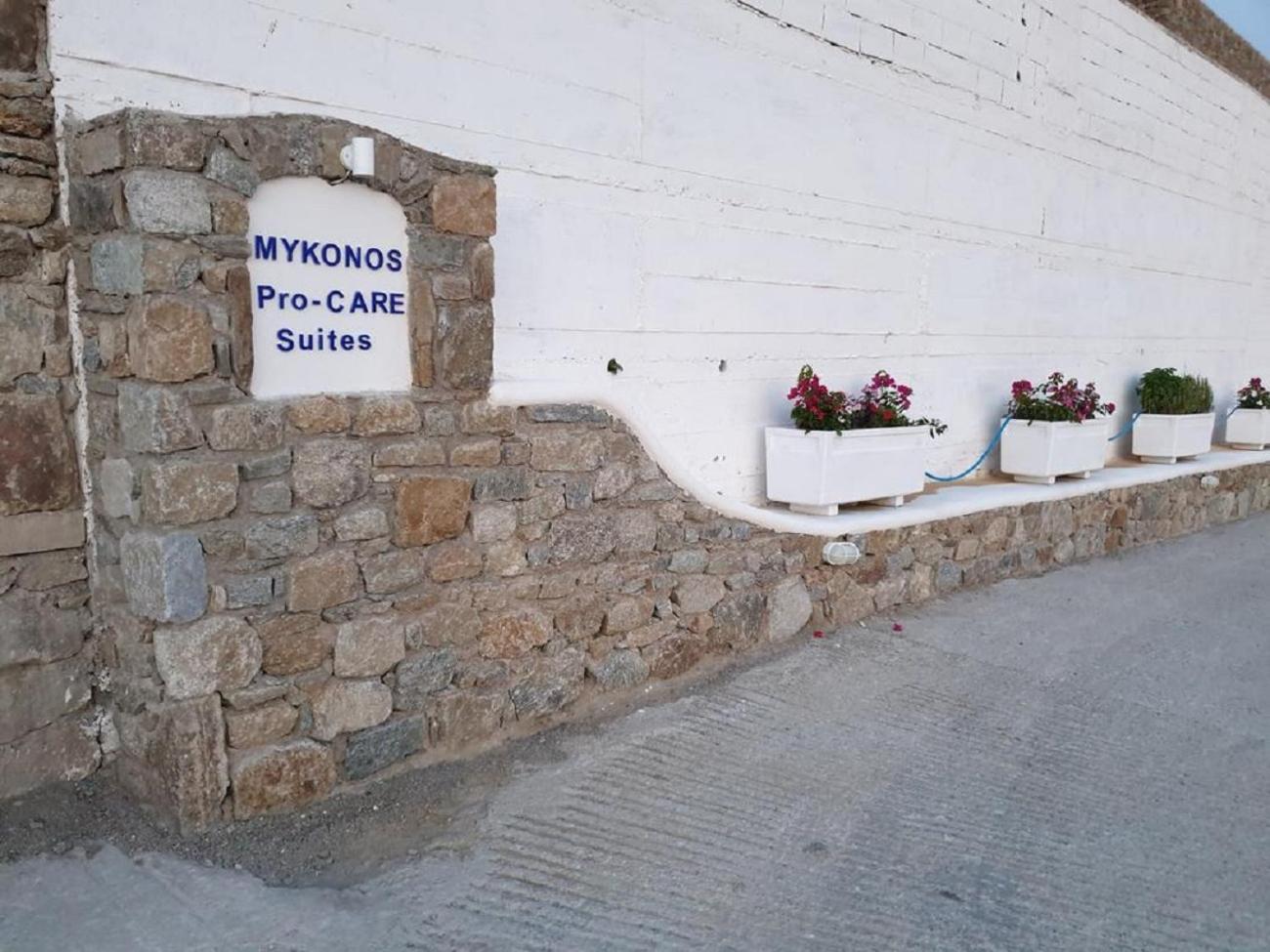 Mykonos Pro-Care Suites Ano Mera Ngoại thất bức ảnh